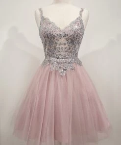 Embellished Short Tulle Dress By Cinderella Divine 9239 Prom