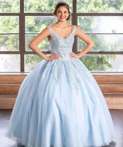 Calla Collection Embellished Sleeveless Quinceanera Dress By Calla KY79781X Quinceañera