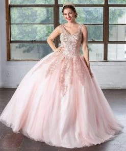 Calla Collection Embellished Sleeveless Quinceanera Dress By Calla KY79781X Quinceañera