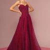 Prom Embroidered Bodice Glitter A-line Gown By Elizabeth K GL2694 1 Prom Embroidered Bodice Glitter A-line Gown By Elizabeth K GL2694