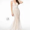 Embroidered Deep V-Neck Trumpet Dress By Elizabeth K GL2985 Prom 1 Embroidered Deep V-Neck Trumpet Dress By Elizabeth K GL2985 Prom