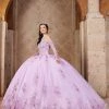 Mary's Bridal Quinceañera Embroidered Illusion Quinceanera Dress By Alta Couture MQ3054