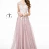 Embroidered Long Illusion Sweetheart Dress By Elizabeth K GL2886