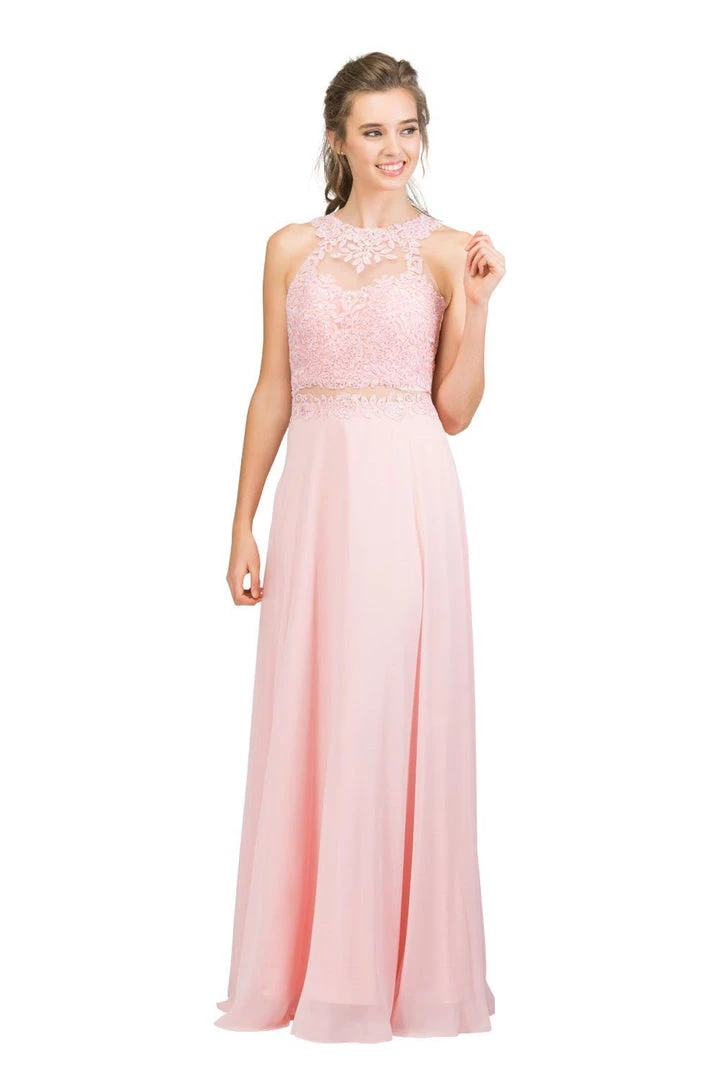 Starbox Embroidered Long Mock Two Piece Dress By Star Box 16146 13 Starbox Embroidered Long Mock Two Piece Dress By Star Box 16146