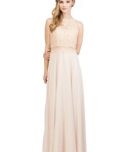 Starbox Embroidered Long Mock Two Piece Dress By Star Box 16146 18 Starbox Embroidered Long Mock Two Piece Dress By Star Box 16146