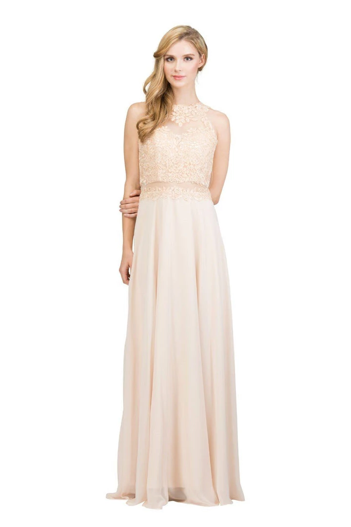 Starbox Embroidered Long Mock Two Piece Dress By Star Box 16146 7 Starbox Embroidered Long Mock Two Piece Dress By Star Box 16146