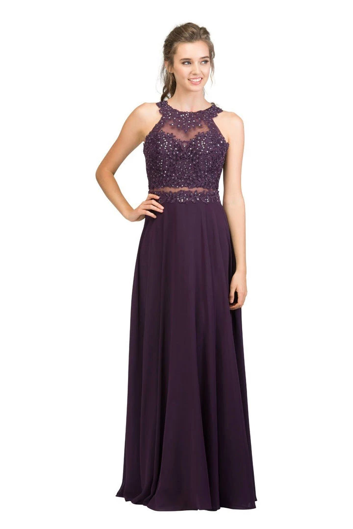 Starbox Embroidered Long Mock Two Piece Dress By Star Box 16146 11 Starbox Embroidered Long Mock Two Piece Dress By Star Box 16146
