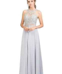 Starbox Embroidered Long Mock Two Piece Dress By Star Box 16146 21 Starbox Embroidered Long Mock Two Piece Dress By Star Box 16146