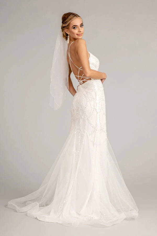 Embroidered Mermaid Bridal Dress By Elizabeth K GL3009 4 Embroidered Mermaid Bridal Dress By Elizabeth K GL3009