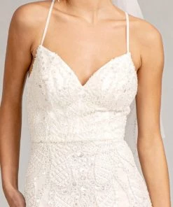 Embroidered Mermaid Bridal Dress By Elizabeth K GL3009 8 Embroidered Mermaid Bridal Dress By Elizabeth K GL3009