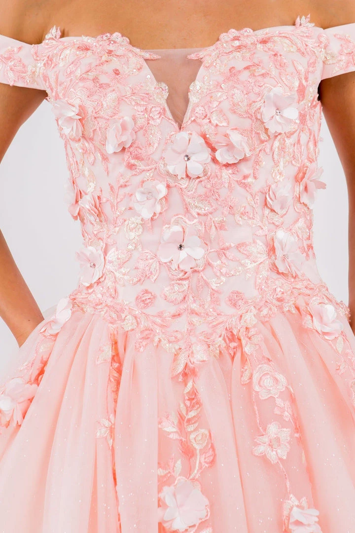 Embroidered Off Shoulder Ball Gown By Elizabeth K GL1958 10 Embroidered Off Shoulder Ball Gown By Elizabeth K GL1958