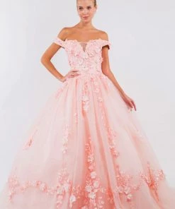 Embroidered Off Shoulder Ball Gown By Elizabeth K GL1958 17 Embroidered Off Shoulder Ball Gown By Elizabeth K GL1958