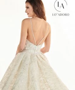 Lo Adoro By Mary's Bridal Embroidered Overskirt Wedding Gown By Mary's Bridal M743