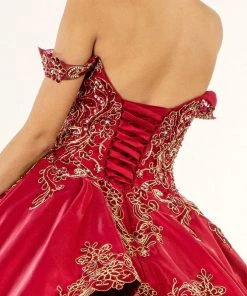 Embroidered Satin Ball Gown By Elizabeth K GL1930 20 Embroidered Satin Ball Gown By Elizabeth K GL1930