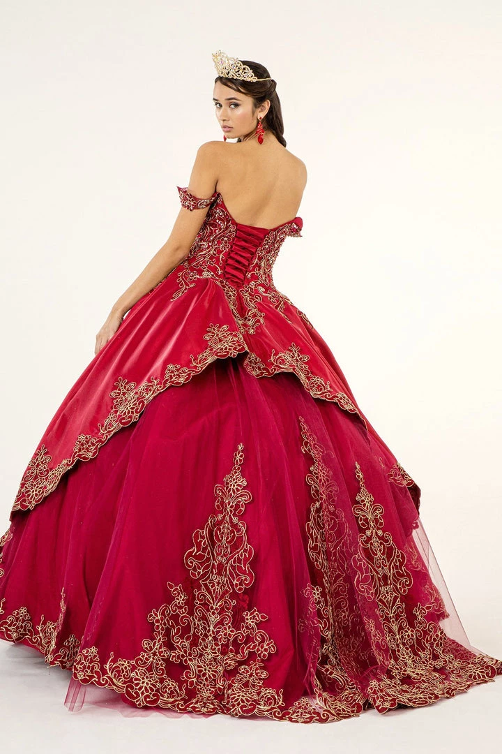 Embroidered Satin Ball Gown By Elizabeth K GL1930 9 Embroidered Satin Ball Gown By Elizabeth K GL1930