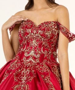 Embroidered Satin Ball Gown By Elizabeth K GL1930 19 Embroidered Satin Ball Gown By Elizabeth K GL1930