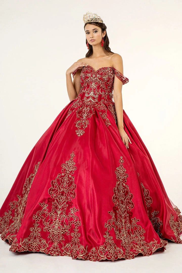 Embroidered Satin Ball Gown By Elizabeth K GL1930 8 Embroidered Satin Ball Gown By Elizabeth K GL1930