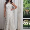 Lo Adoro By Mary's Bridal Embroidered Scoop Wedding Gown By Mary's Bridal M609 1 Lo Adoro By Mary's Bridal Embroidered Scoop Wedding Gown By Mary's Bridal M609
