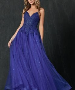 Prom Embroidered Sleeveless Tulle Gown By Juliet 234 21 Prom Embroidered Sleeveless Tulle Gown By Juliet 234