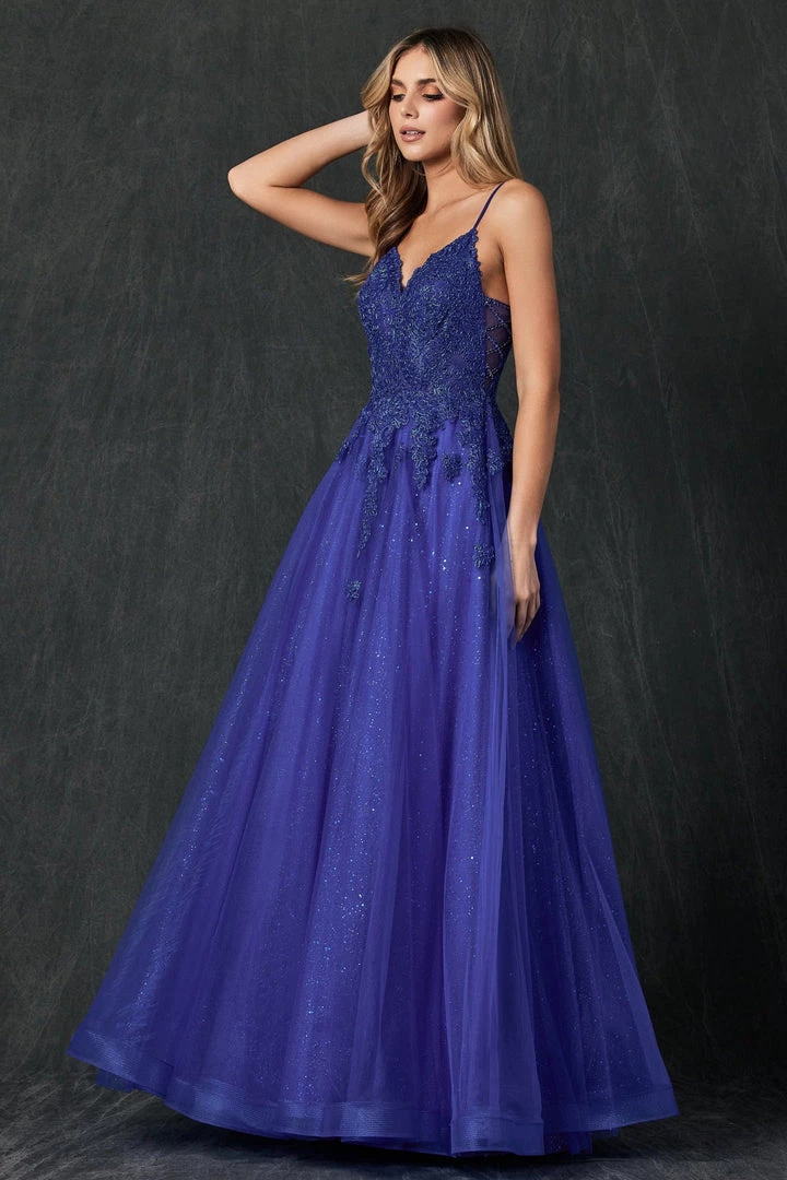 Prom Embroidered Sleeveless Tulle Gown By Juliet 234 10 Prom Embroidered Sleeveless Tulle Gown By Juliet 234