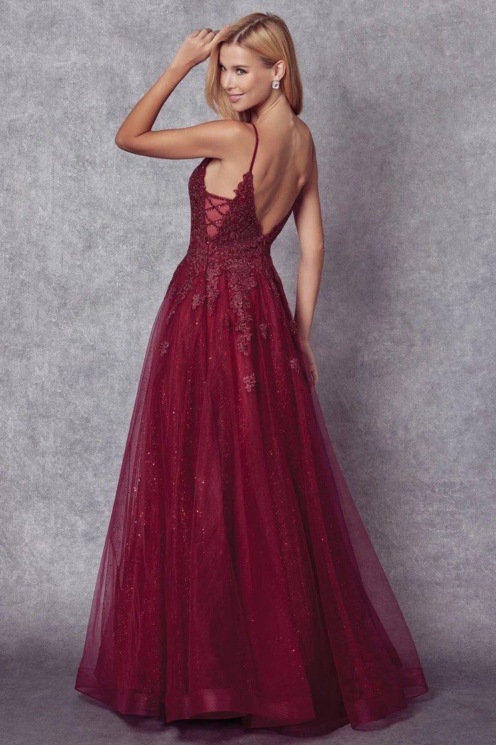 Prom Embroidered Sleeveless Tulle Gown By Juliet 234 15 Prom Embroidered Sleeveless Tulle Gown By Juliet 234