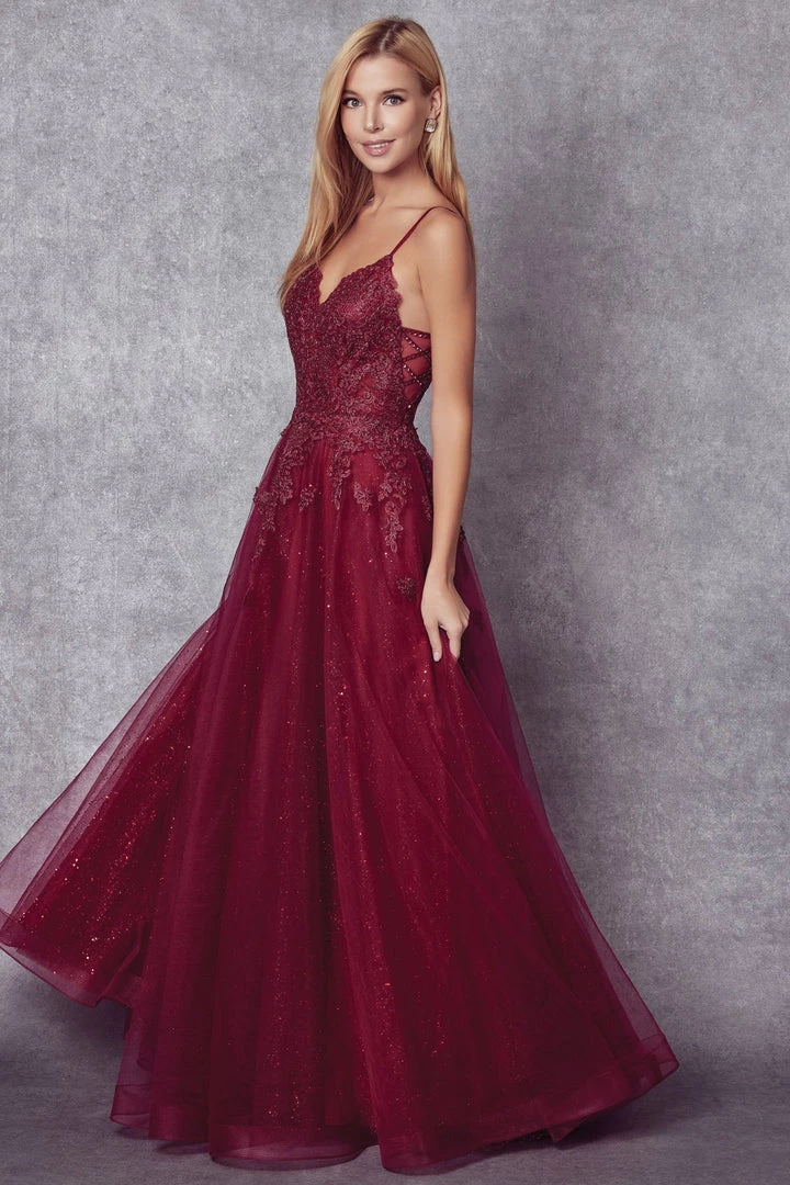 Prom Embroidered Sleeveless Tulle Gown By Juliet 234 14 Prom Embroidered Sleeveless Tulle Gown By Juliet 234