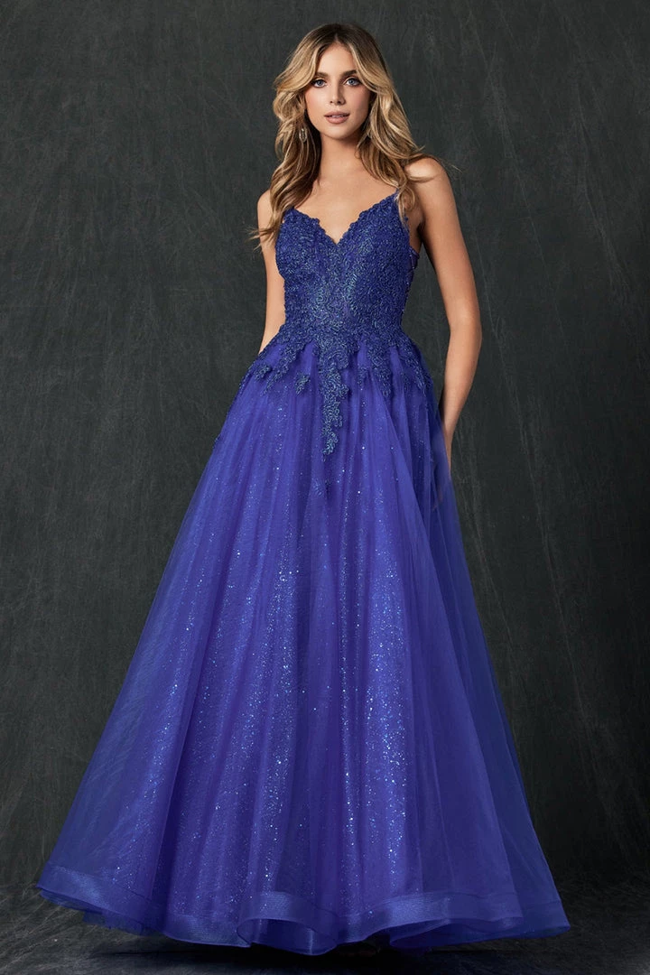 Prom Embroidered Sleeveless Tulle Gown By Juliet 234 9 Prom Embroidered Sleeveless Tulle Gown By Juliet 234