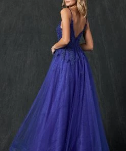 Prom Embroidered Sleeveless Tulle Gown By Juliet 234 22 Prom Embroidered Sleeveless Tulle Gown By Juliet 234