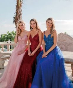 Prom Embroidered Sleeveless Tulle Gown By Juliet 234 20 Prom Embroidered Sleeveless Tulle Gown By Juliet 234
