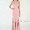 Prom Fit And Flare Long Dress With Keyhole Bodice By Poly USA 8058 1 Prom Fit And Flare Long Dress With Keyhole Bodice By Poly USA 8058