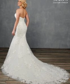 Mary's Bridal Couture Damour Collection Wedding Dresses Fitted Applique Bridal Gown By Mary's Bridal MB4106 20 Mary's Bridal Couture Damour Collection Wedding Dresses Fitted Applique Bridal Gown By Mary's Bridal MB4106