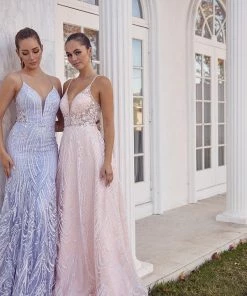 Prom Fitted Applique Sleeveless Gown By Nox Anabel T1010 11 Prom Fitted Applique Sleeveless Gown By Nox Anabel T1010