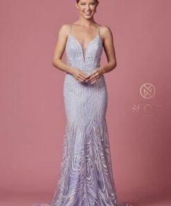 Prom Fitted Applique Sleeveless Gown By Nox Anabel T1010 12 Prom Fitted Applique Sleeveless Gown By Nox Anabel T1010