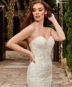 Mary's Bridal Couture Damour Collection Wedding Dresses Fitted Cape Bridal Gown By Mary's Bridal MB4113 18 Mary's Bridal Couture Damour Collection Wedding Dresses Fitted Cape Bridal Gown By Mary's Bridal MB4113