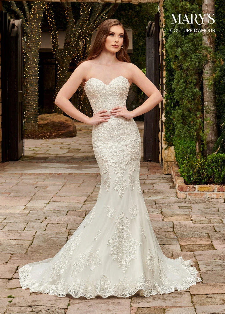Mary's Bridal Couture Damour Collection Wedding Dresses Fitted Cape Bridal Gown By Mary's Bridal MB4113 6 Mary's Bridal Couture Damour Collection Wedding Dresses Fitted Cape Bridal Gown By Mary's Bridal MB4113