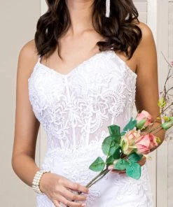 Fitted Corset Wedding Gown By Elizabeth K GL1947