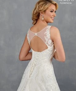 Florencia By Mary's Bridal Wedding Dresses Fitted Lace Bridal Gown By Mary's Bridal MB3116 15 Florencia By Mary's Bridal Wedding Dresses Fitted Lace Bridal Gown By Mary's Bridal MB3116