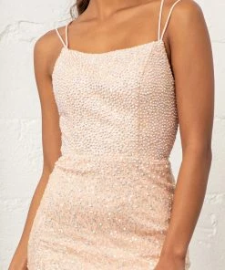 Prom Fitted Lace-Up Embellished Gown By Elizabeth K GL3052