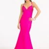 Fitted Lace-Up Jersey Gown By Elizabeth K GL3035 Prom 1 Fitted Lace-Up Jersey Gown By Elizabeth K GL3035 Prom