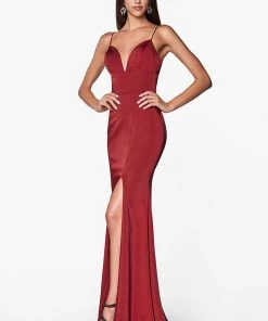 Prom Fitted Long Sweetheart Dress By Cinderella Divine 7470