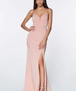 Prom Fitted Long Sweetheart Dress By Cinderella Divine 7470