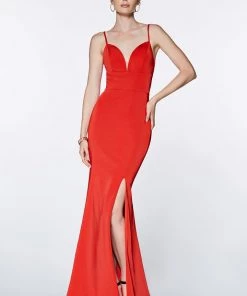 Prom Fitted Long Sweetheart Dress By Cinderella Divine 7470