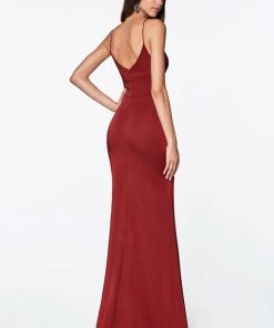 Prom Fitted Long Sweetheart Dress By Cinderella Divine 7470