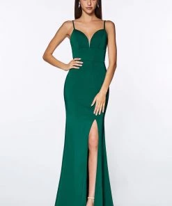 Prom Fitted Long Sweetheart Dress By Cinderella Divine 7470