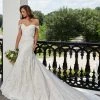 Mary's Bridal Couture Damour Collection Fitted Off Shoulder Bridal Gown By Mary's Bridal MB4085