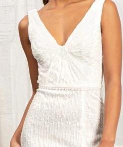 Fitted Sequin Cowl Back Gown By Elizabeth K GL3008