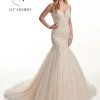 Lo Adoro By Mary's Bridal Wedding Dresses Fitted Sleeveless Wedding Gown By Mary's Bridal M723