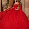 Floor Length Sleeve Quinceanera Dress By Mary's Bridal MQ1092 Quinceañera