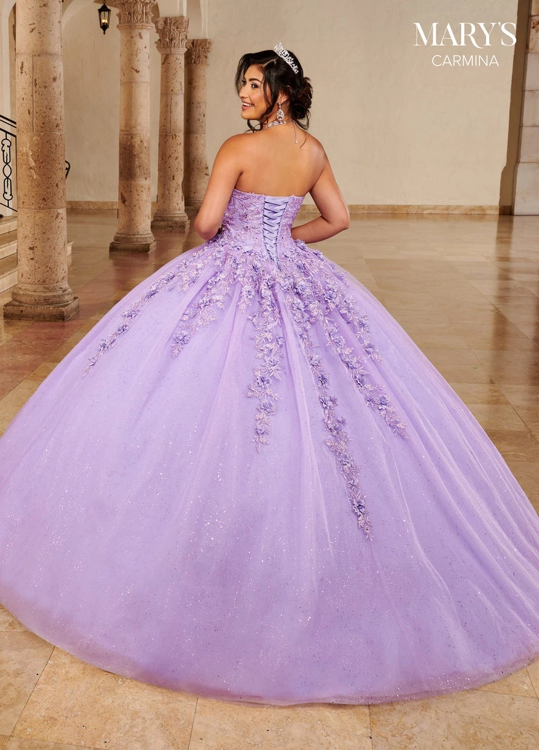 Floor Length Sleeve Quinceanera Dress By Mary's Bridal MQ1092 Quinceañera 9 Floor Length Sleeve Quinceanera Dress By Mary's Bridal MQ1092 Quinceañera