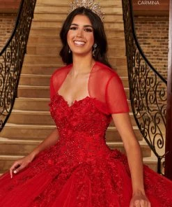 Floor Length Sleeve Quinceanera Dress By Mary's Bridal MQ1092 Quinceañera 16 Floor Length Sleeve Quinceanera Dress By Mary's Bridal MQ1092 Quinceañera